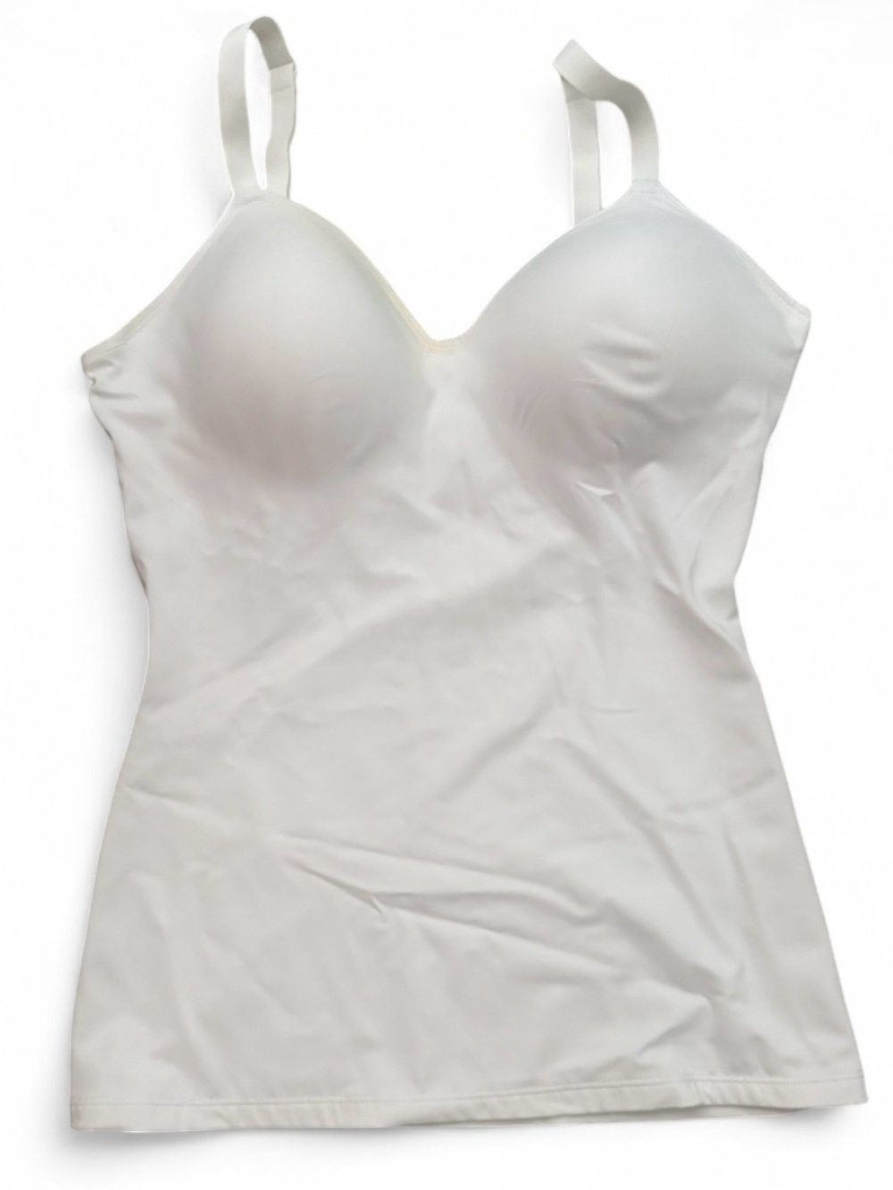 Vanity Fair White Built-In Cup Camisole Slip